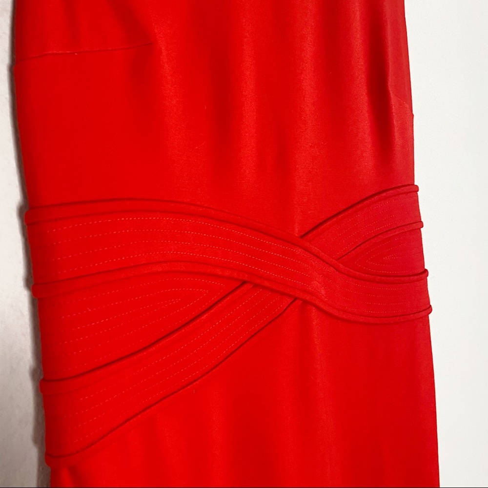 Diane von Furstenberg Evita sleeveless Sundried Tomato red dress size 6 - Picture 4 of 9